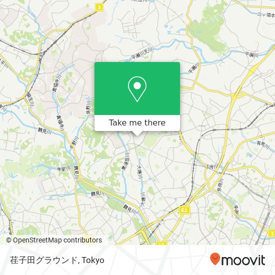 荏子田グラウンド map