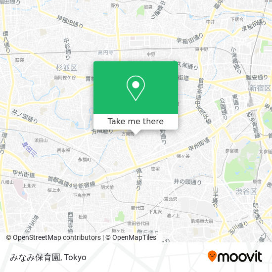 みなみ保育園 map