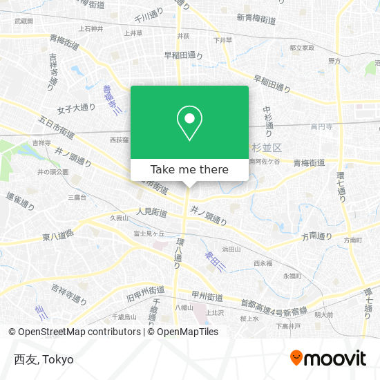 西友 map