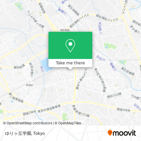 ゆりヶ丘学園 map