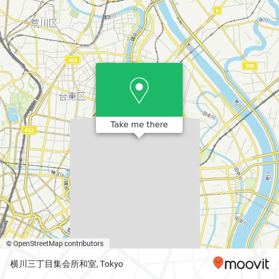 横川三丁目集会所和室 map