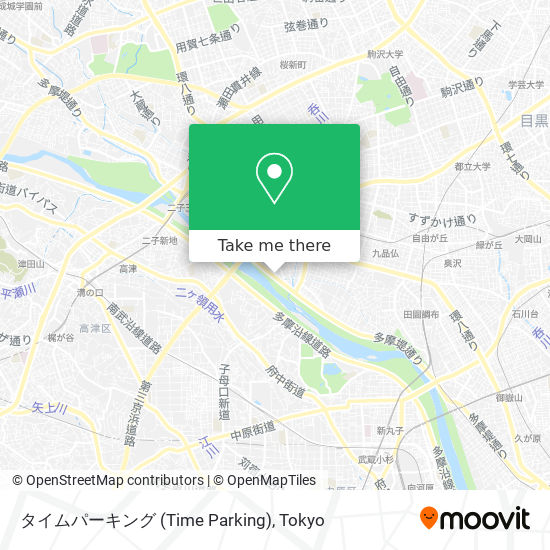 タイムパーキング (Time Parking) map