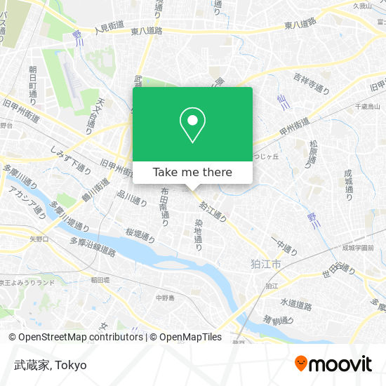 武蔵家 map