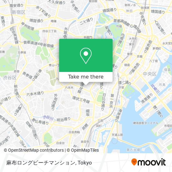 麻布ロングビーチマンション map