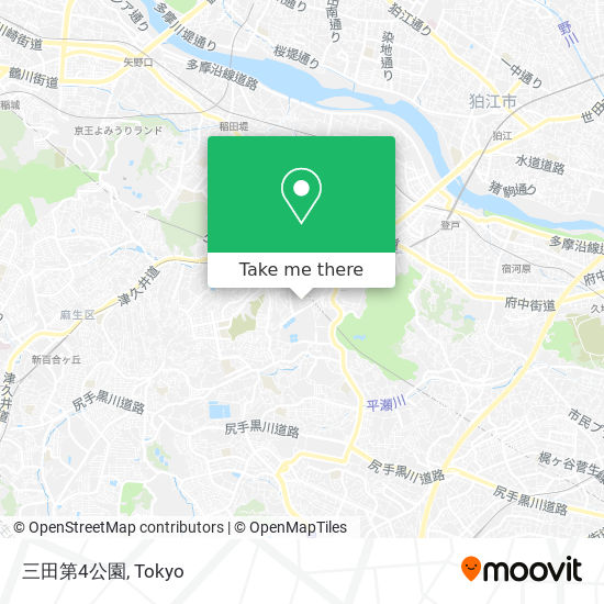 How To Get To 三田第4公園 In 川崎市 By Metro Or Bus