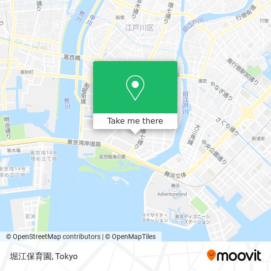 堀江保育園 map