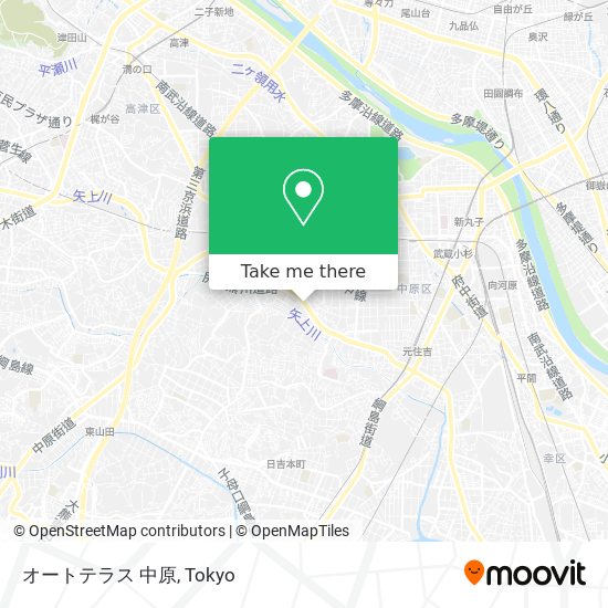 オートテラス 中原 map