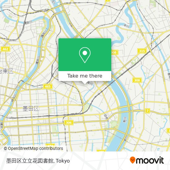 墨田区立立花図書館 map