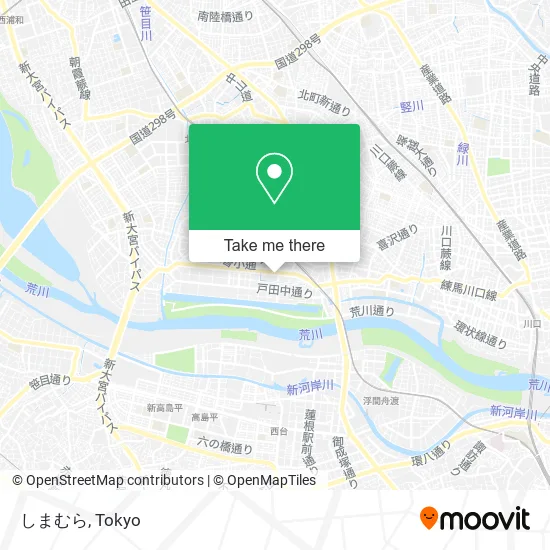Shimamura map