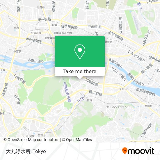 How To Get To 大丸浄水所 In 稲城市 By Bus Or Metro How To Get To 大丸浄水所 In 稲城市 By Bus Or Metro