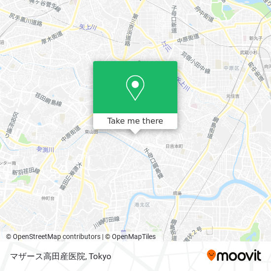 マザース高田産医院 map