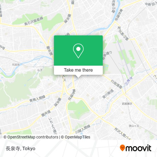 長泉寺 map