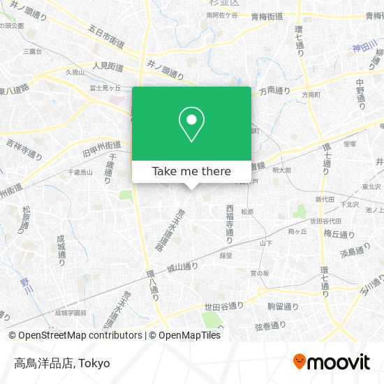 高鳥洋品店 map