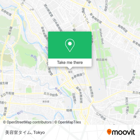美容室タイム map