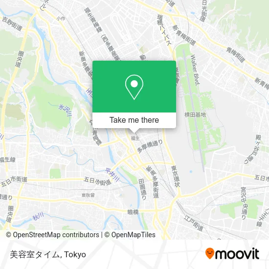 美容室タイム map