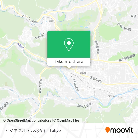 Business Hotel Ogawa map