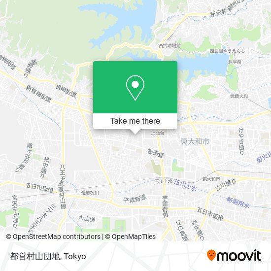 都営村山団地 map