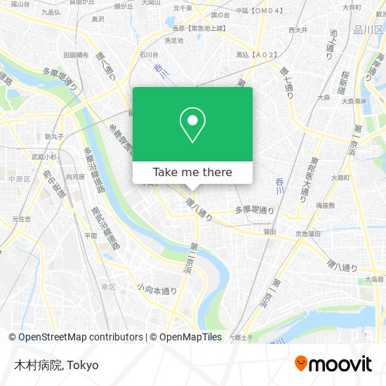 木村病院 map