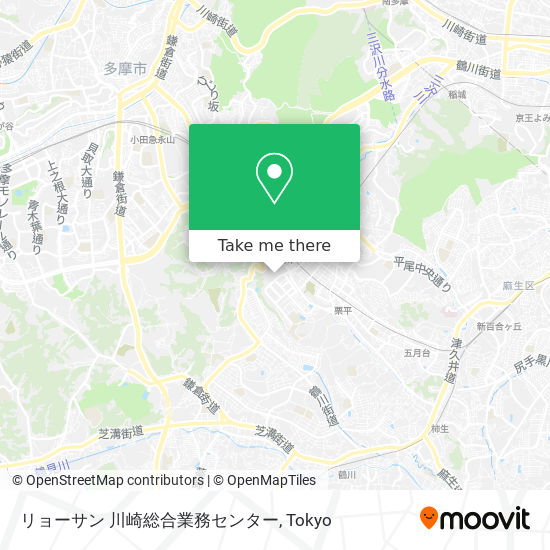 リョーサン 川崎総合業務センター map