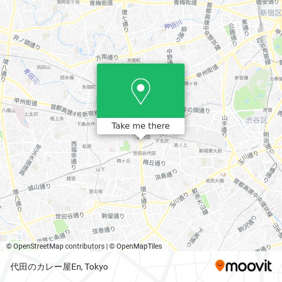 代田のカレー屋En map