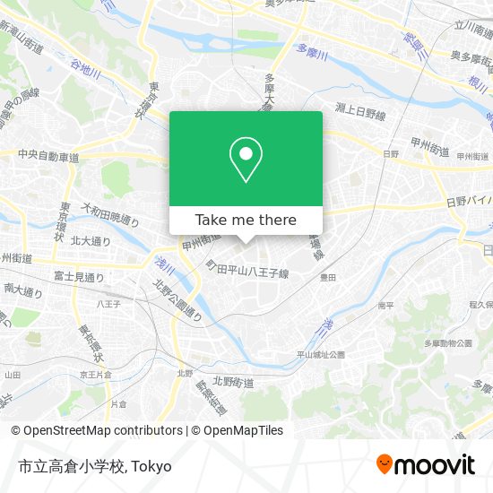 市立高倉小学校 map