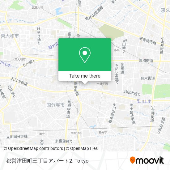 都営津田町三丁目アパート2 map