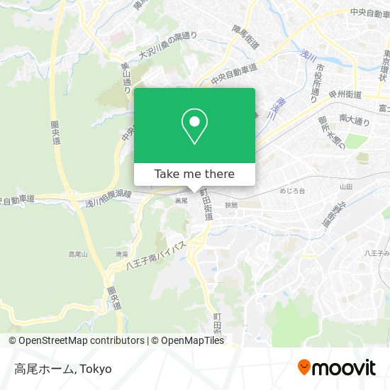 高尾ホーム map