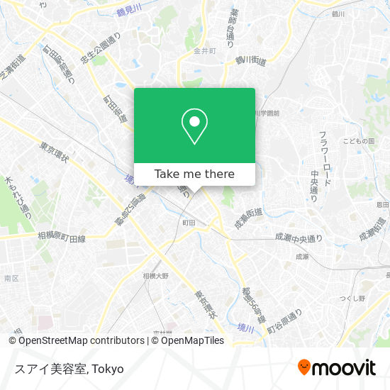 スアイ美容室 map