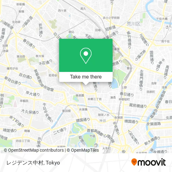 Residence Nakamura map