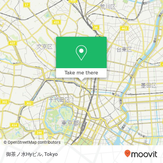 御茶ノ水Hyビル map