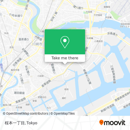 桜本一丁目 map