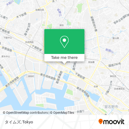 タイムズ map