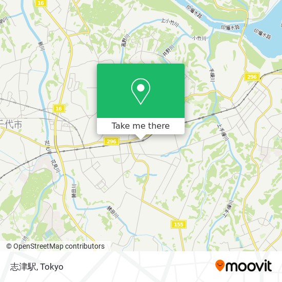 志津駅 map