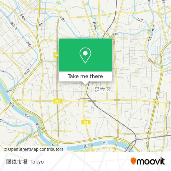 眼鏡市場 map