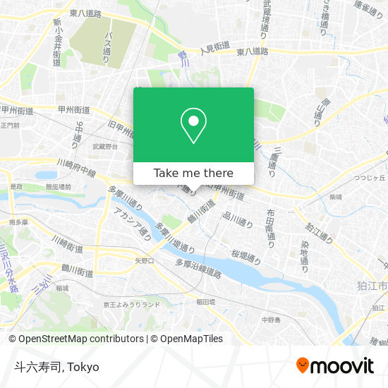 斗六寿司 map