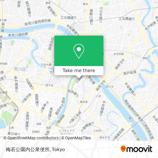 梅若公園内公衆便所 map