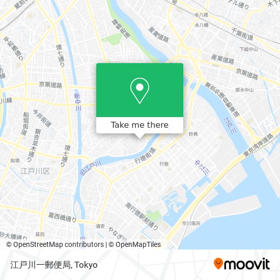 江戸川一郵便局 map