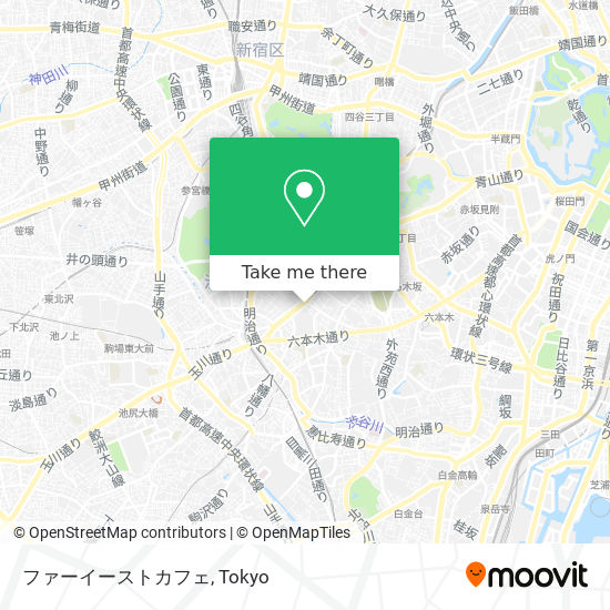 ファーイーストカフェ map