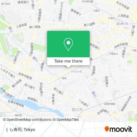 くら寿司 map