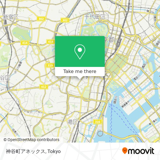 神谷町アネックス map