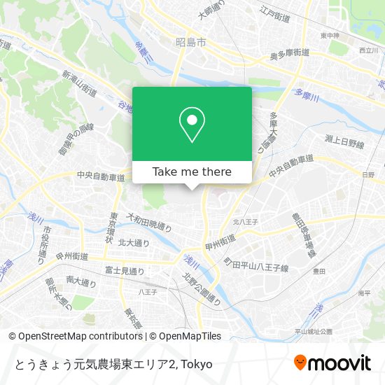 とうきょう元気農場東エリア2 map