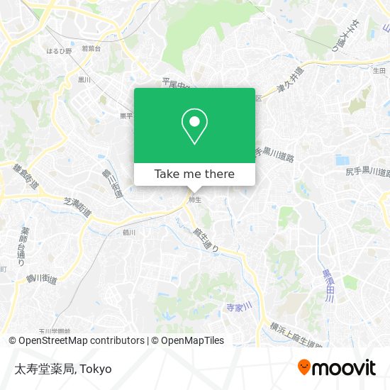 太寿堂薬局 map
