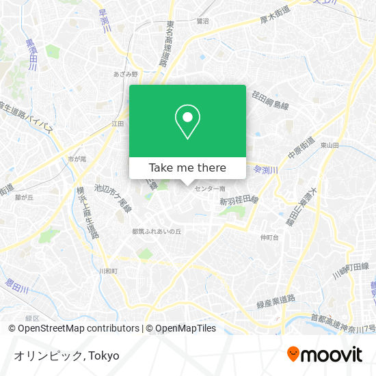 オリンピック map