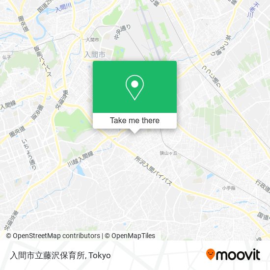 入間市立藤沢保育所 map
