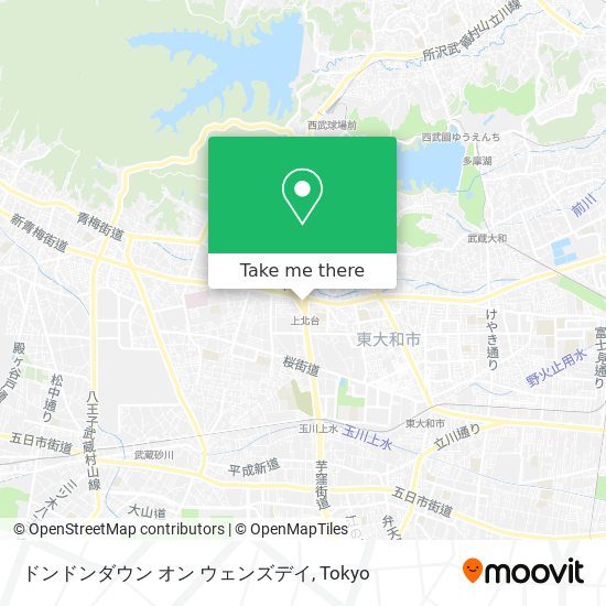 ドンドンダウン オン ウェンズデイ map