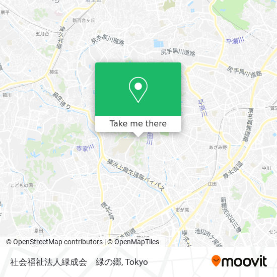 社会福祉法人緑成会　緑の郷 map