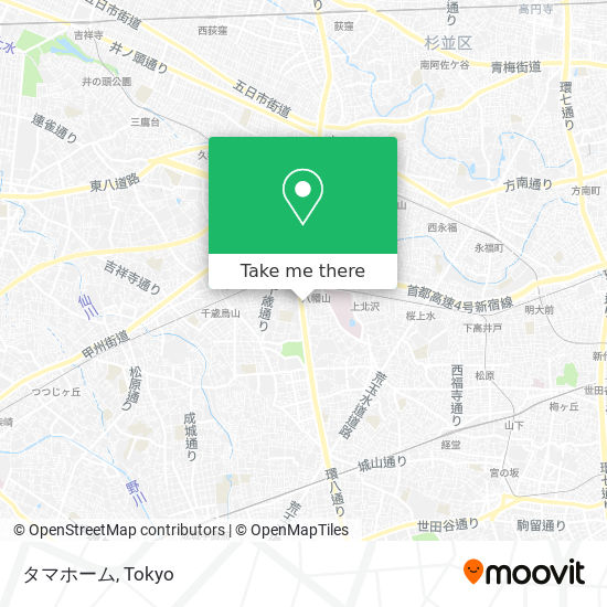 How To Get To タマホーム In 世田谷区 By Bus Or Metro Moovit