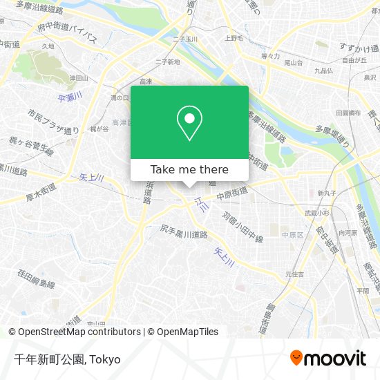 千年新町公園 map