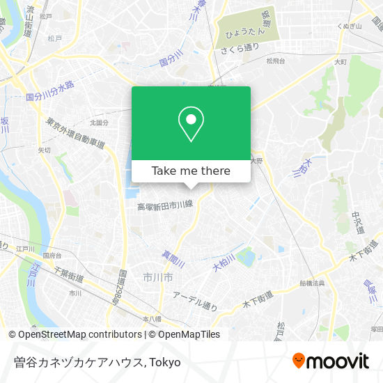 曽谷カネヅカケアハウス map