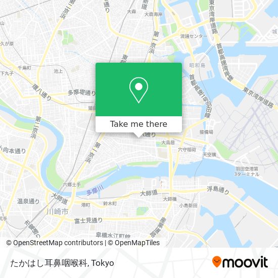 たかはし耳鼻咽喉科 map